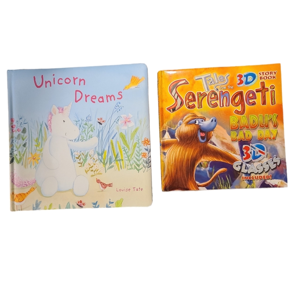 **3/$18** NEW Children's Books Lot of 2